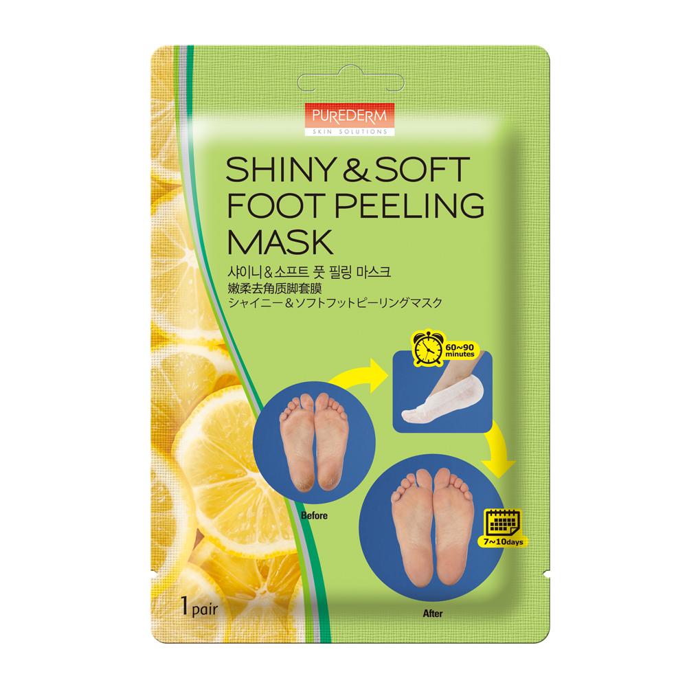 Shiny & Soft Foot Peeling Mask 
