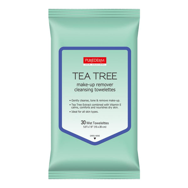 Tea Tree Makeup Remover Cleansing Towelettes 